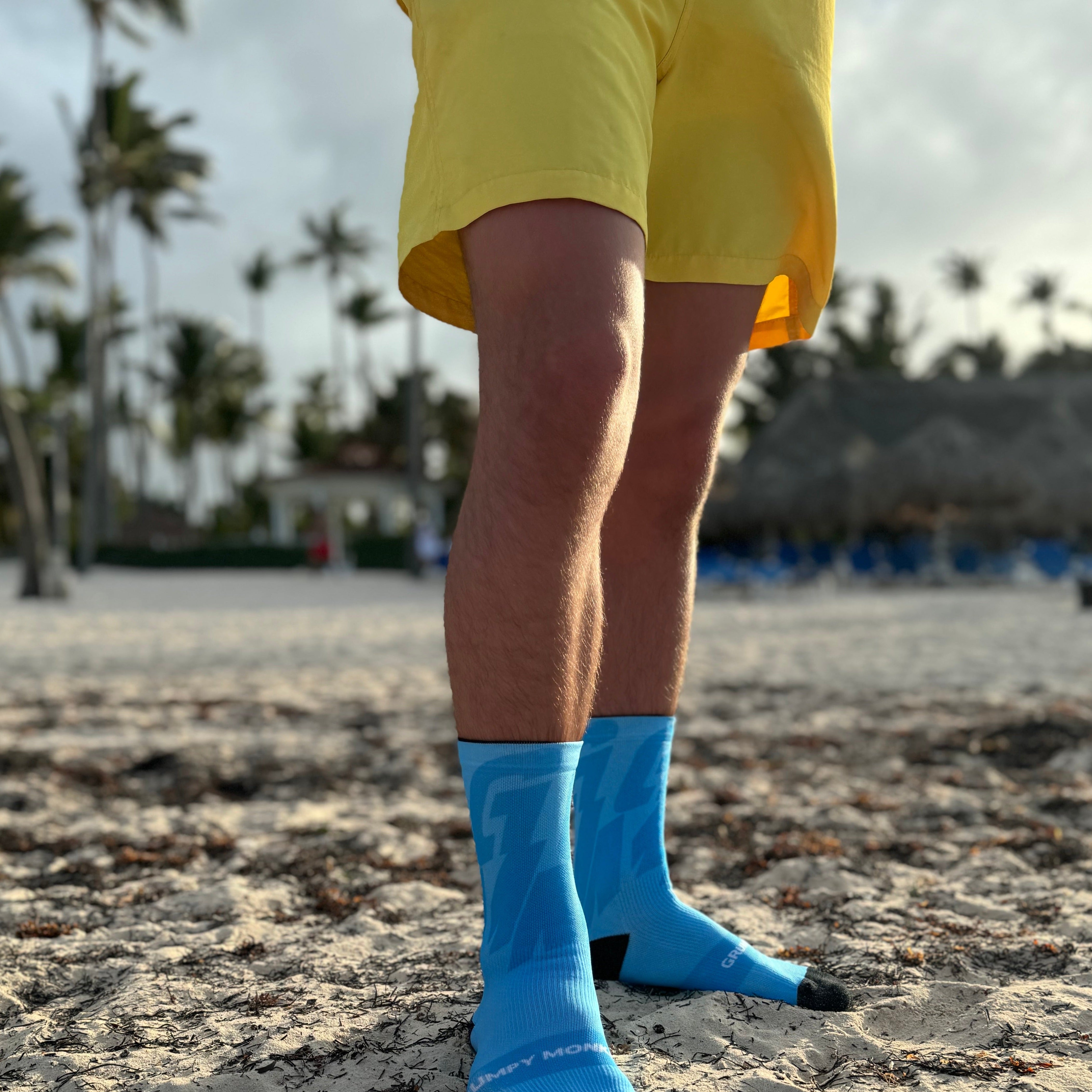 Get the vibe from the worlds coolest brand. Find out what amazing quality the world has to offer as we use only the best quality. Our socks are no different, super comfy , stylish and have loads of benefets. Blister free, moisture whicking, with supports, seamless and promote circulation in your feet. 