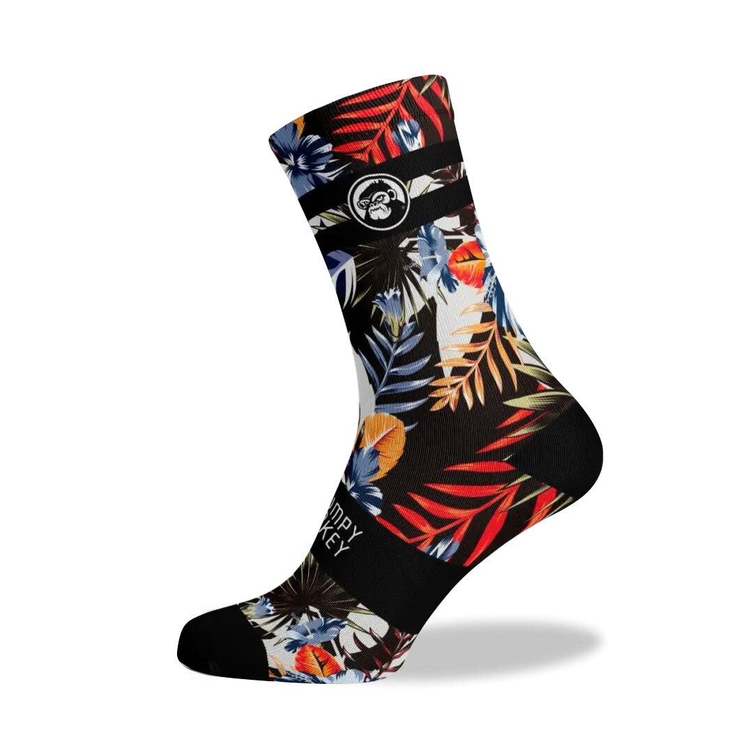 Grumpy Monkey Seamless Breathable Premium Socks.  Blue CrushDesign.